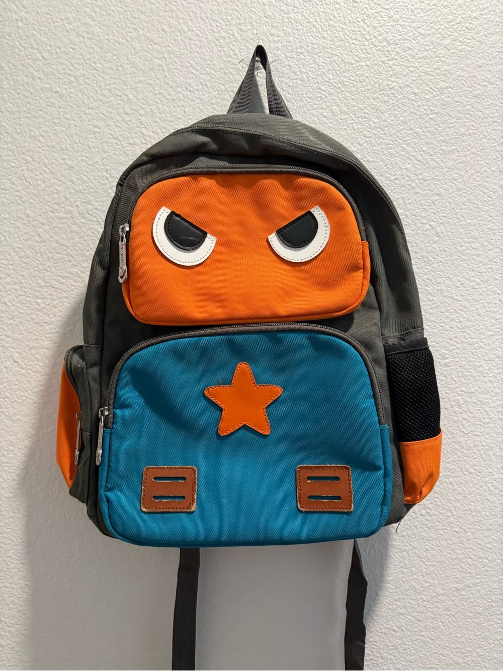 RUIPAI Kids Backpack - Orange & Teal